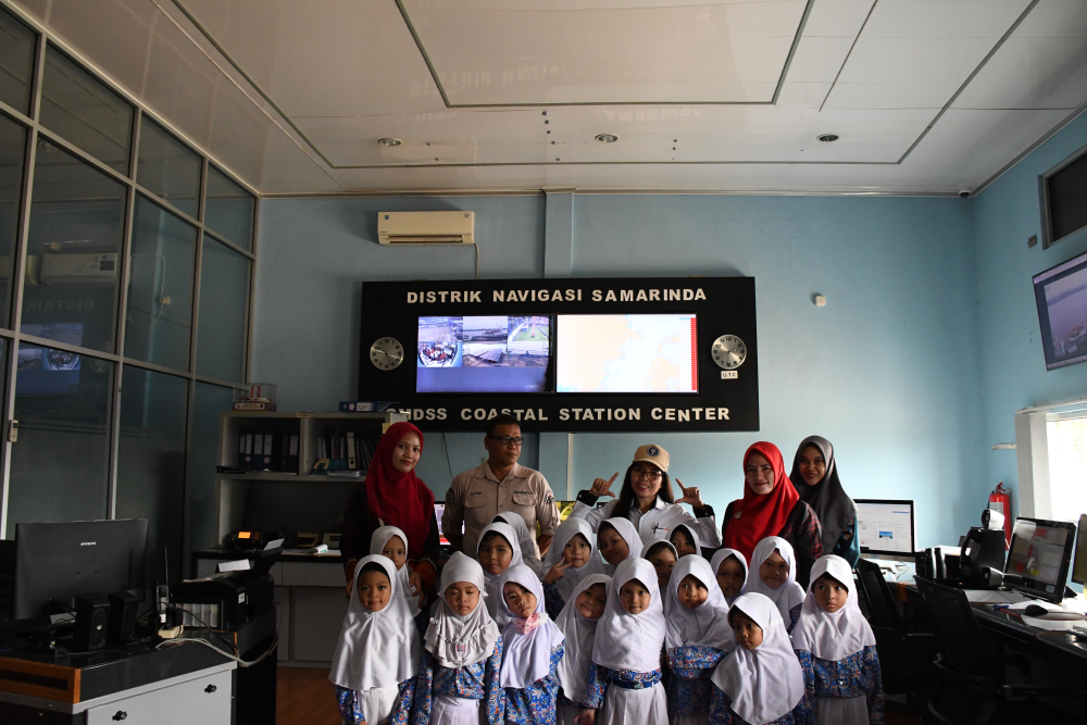 Kenalkan Dunia Maritim Sejak Dini, Disnav Samarinda Sambut Kunjungan Edukatif TK Pelita