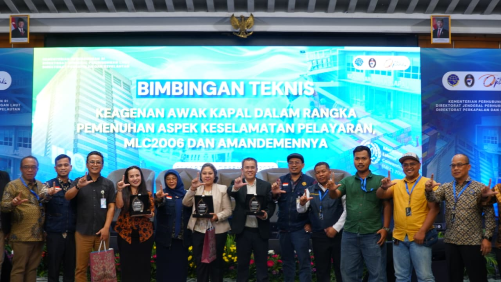 Kemenhub Gelar Bimbingan Teknis Keagenan Awak Kapal: Perkuat Implementasi MLC 2006 dan Perlindungan Pelaut Indonesia