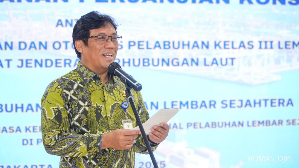 Kemenhub Teken Konsesi Pengusahaan Jasa Kepelabuhanan di Pelabuhan Lembar Selama 30 Tahun