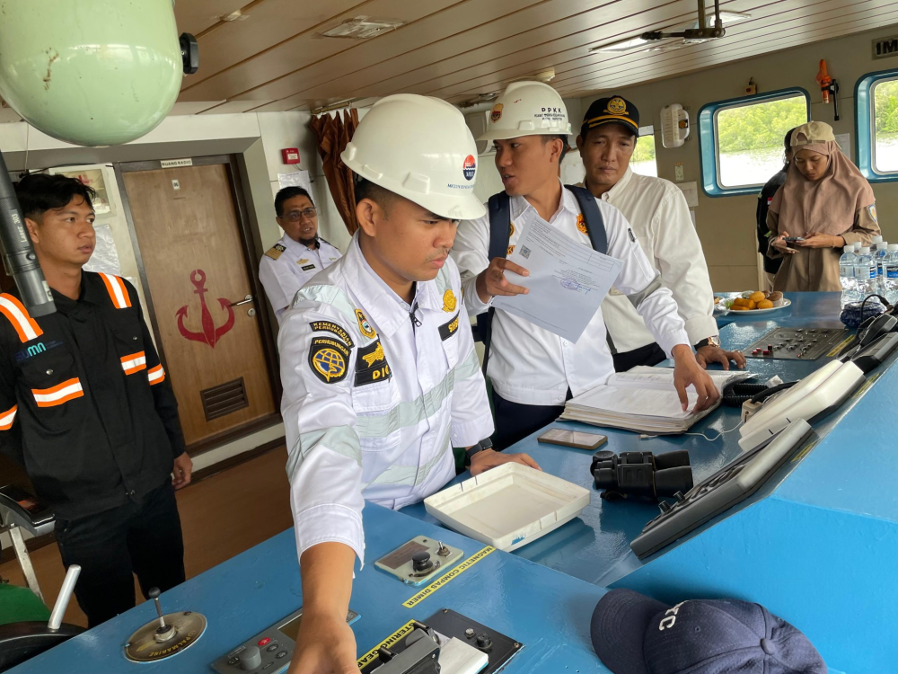 Jelang Natal dan Tahun Baru, KSOP Tanjungpinang Gelar Uji Petik Kelaiklautan Kapal di Pelabuhan SBP