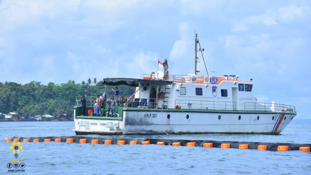 Aacara Kegiatan Simulasi Latihan Penanggulangan Musibah Di Laut (SILAMUSDILA) Sorong 2019