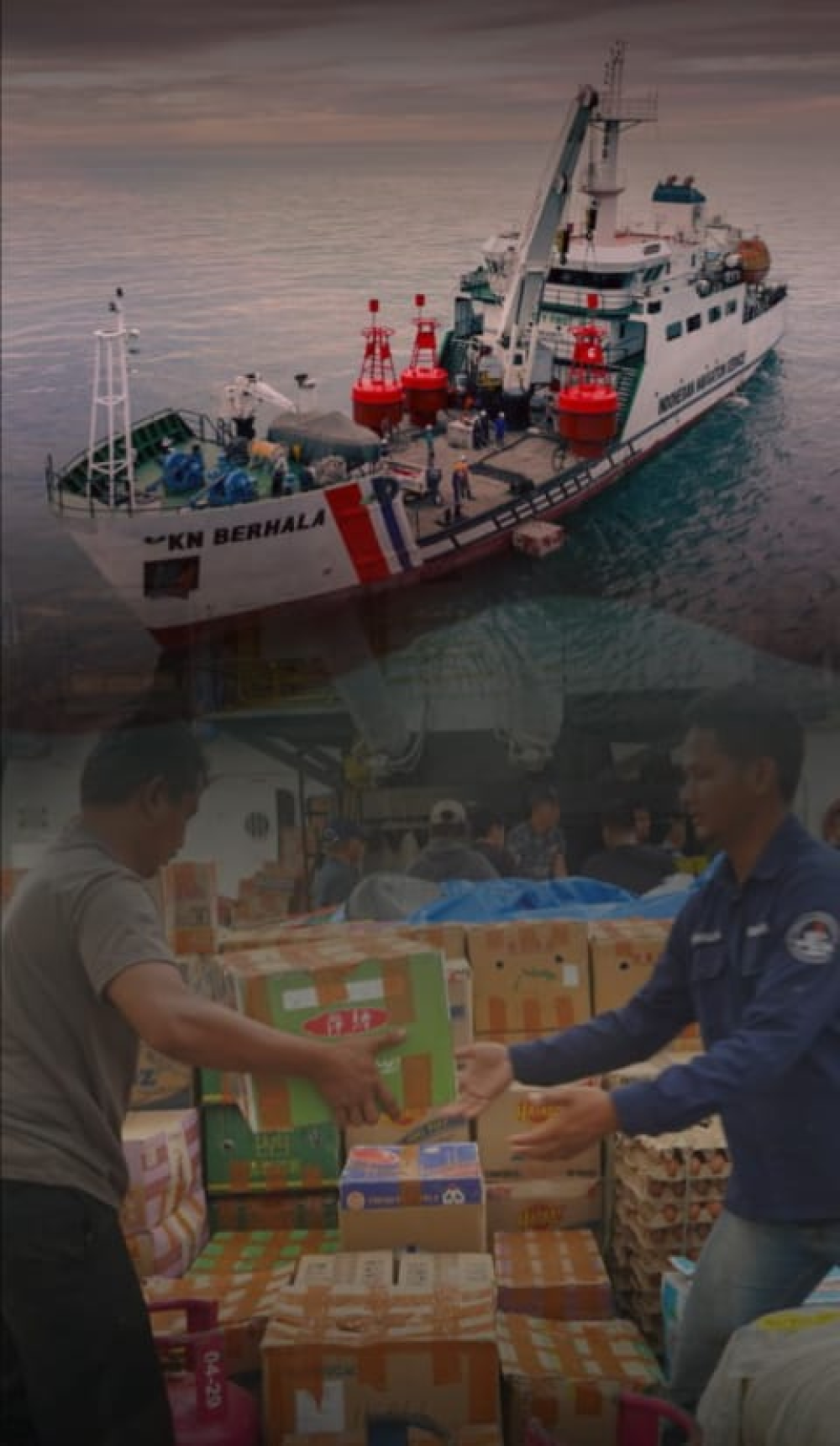 Kapal Negara KN. Berhala Kembali ke Pangkalan Usai Salurkan Bantuan Logistik kepada Korban Banjir Aceh