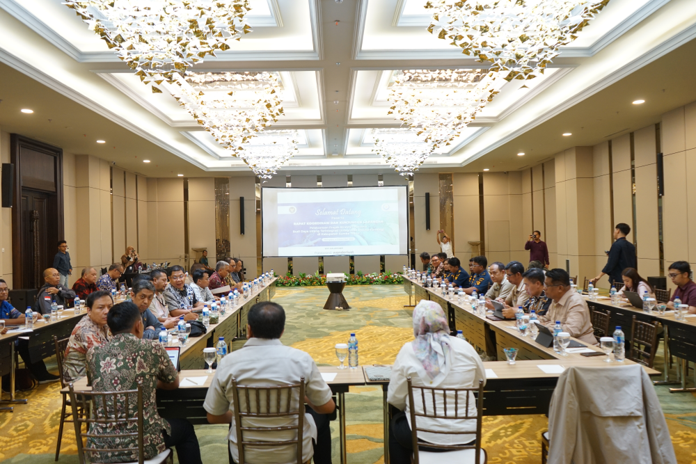 Kunjungan Lapangan Deputi Kemenkopangan, KKP, dan Forkopimda Sumba Timur Tinjau Proyek Strategis Nasional Budi Daya Udang Terintegrasi