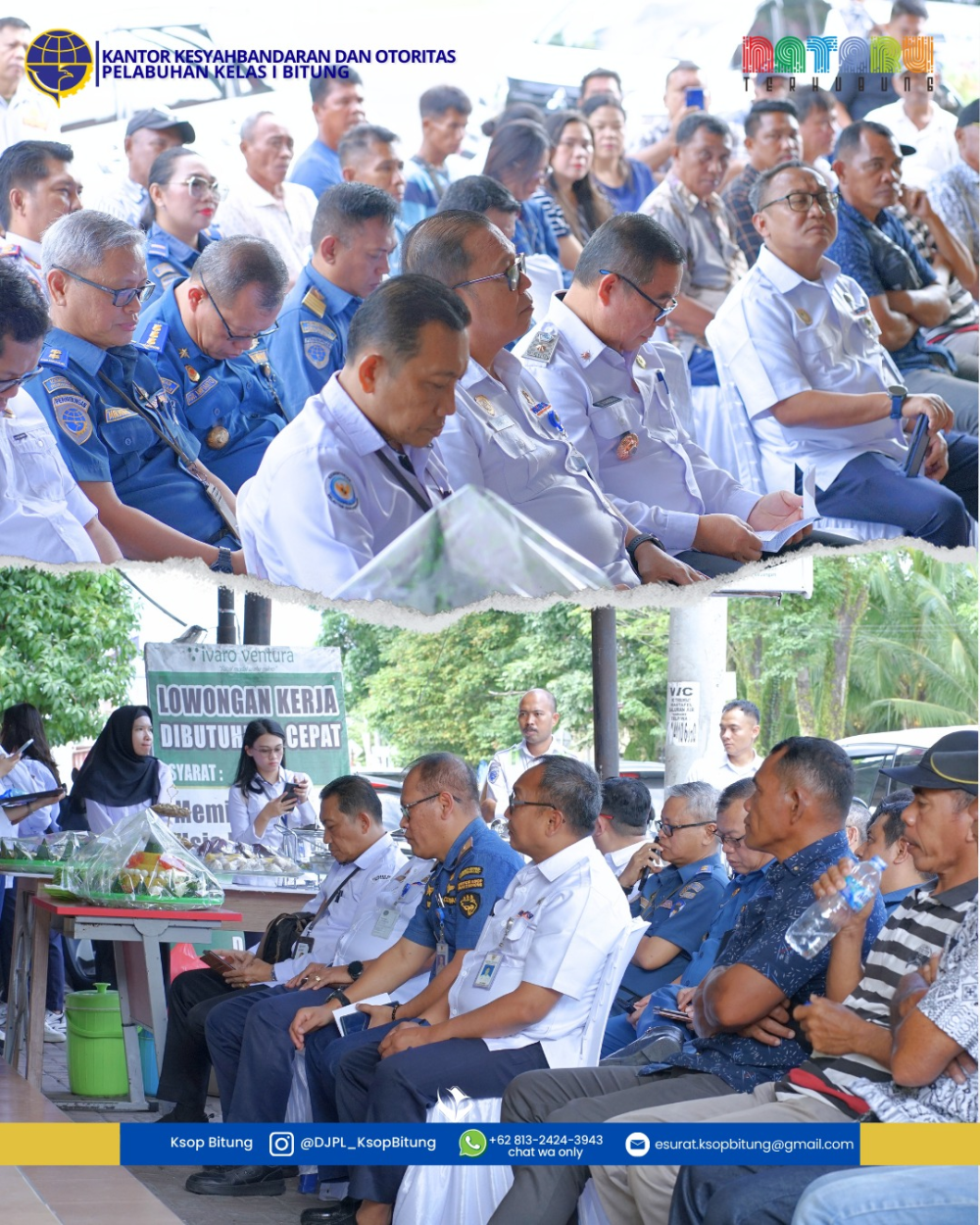 PERESMIAN KANTOR CABANG BLU POLTEKPEL SULUT