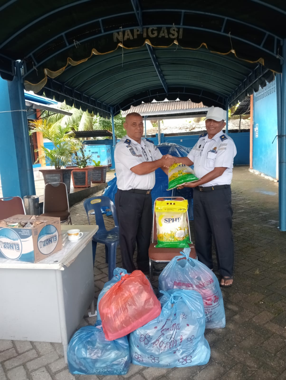 Distrik Navigasi Sabang Perkuat Posko Bantuan Bencana Aceh
