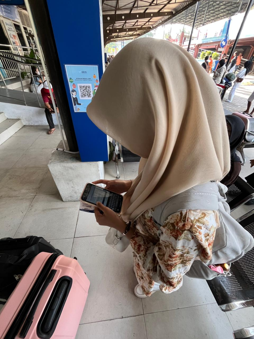 Pemasangan Kode QR SP4N-LAPOR dan Survey Kepuasan Masyarakat