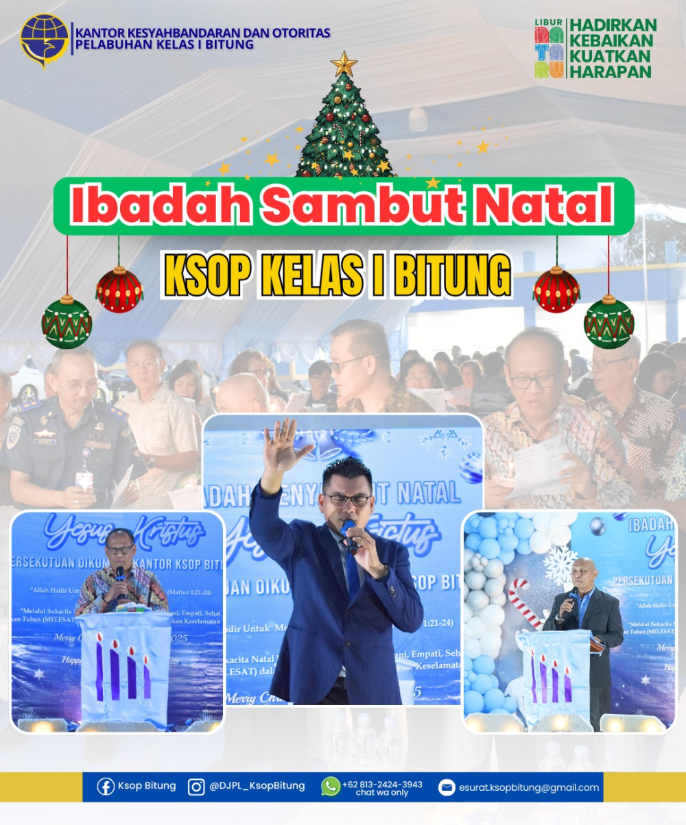 Ibadah Sambut Natal KSOP Bitung