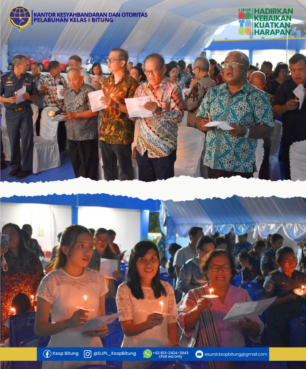 Ibadah Sambut Natal KSOP Bitung