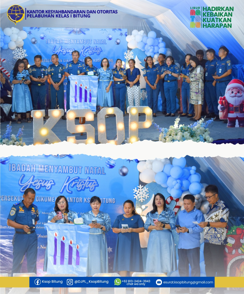 Ibadah Sambut Natal KSOP Bitung
