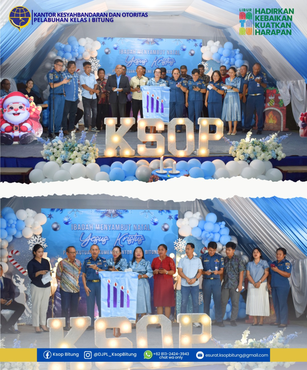 Ibadah Sambut Natal KSOP Bitung