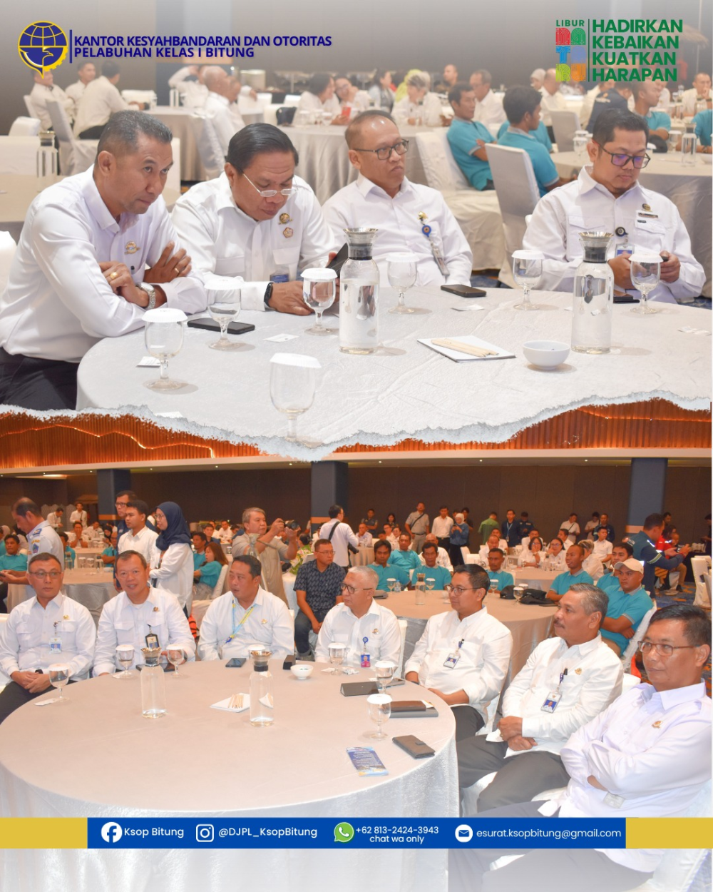 Kunjungan Menhub di Manado. Kampanye Keselamatan Pelayaran