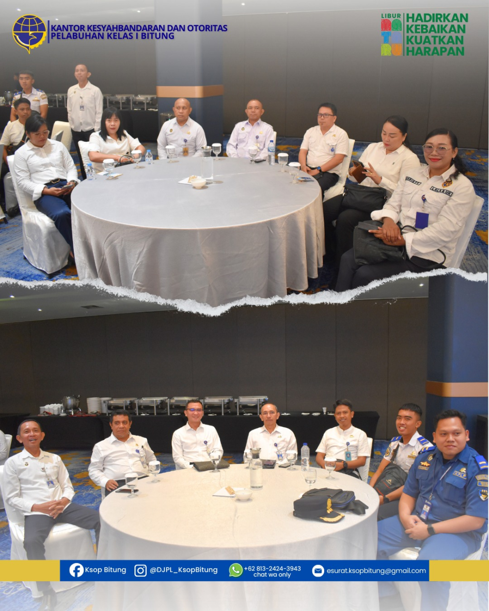 Kunjungan Menhub di Manado. Kampanye Keselamatan Pelayaran