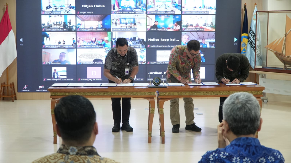 Pastikan Layanan Laut Tetap Berjalan, Kemenhub Teken Kerja Sama Terpadu Pelayaran Perintis dan PSO 2026