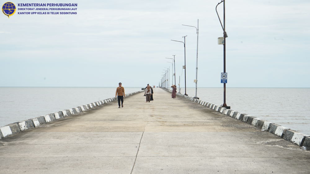 Antusiasme Pengunjung Tinggi, UPP Teluk Segintung Tetap Siaga di Posko Penjagaan Nataru 2025/2026