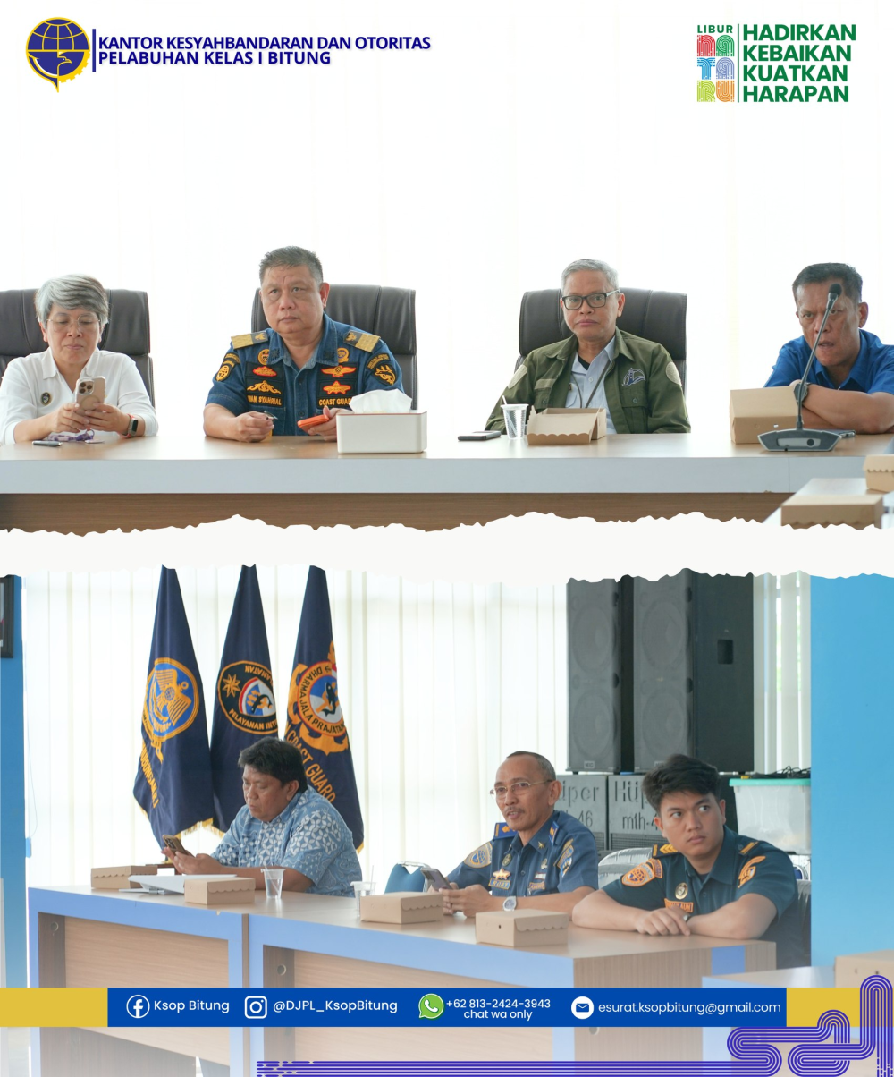 Penandatanganan Kontrak Pelayaran Perintis TA. 2026