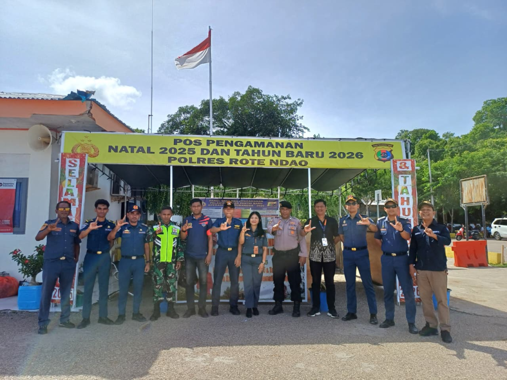 Kantor UPP Kelas III Ba’a Pastikan Angkutan Laut Nataru Berjalan Lancar dan Aman
