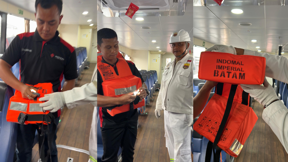 KANTOR KSOP KELAS I DUMAI MELAKSANAKAN UJI KELAIKLAUTAN KAPAL PENUMPANG UNTUK PERSIAPAN ANGKUTAN LAUT LEBARAN TAHUN 2026