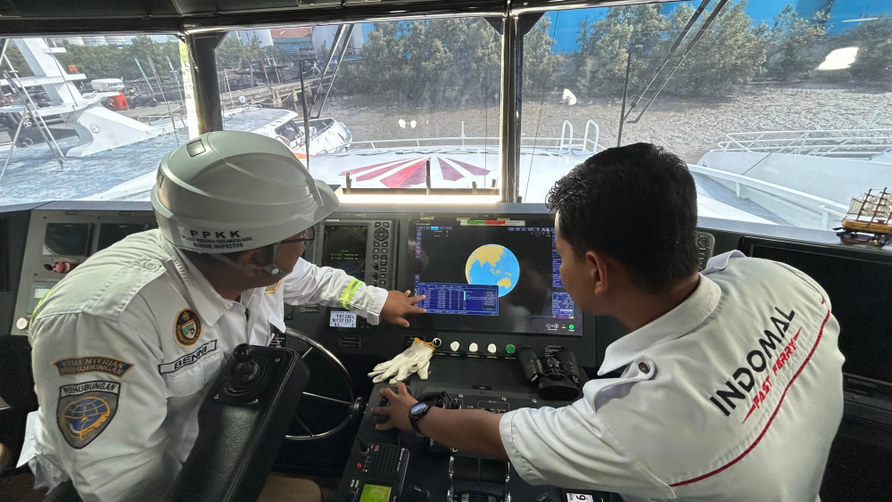 KANTOR KSOP KELAS I DUMAI MELAKSANAKAN UJI KELAIKLAUTAN KAPAL PENUMPANG UNTUK PERSIAPAN ANGKUTAN LAUT LEBARAN TAHUN 2026