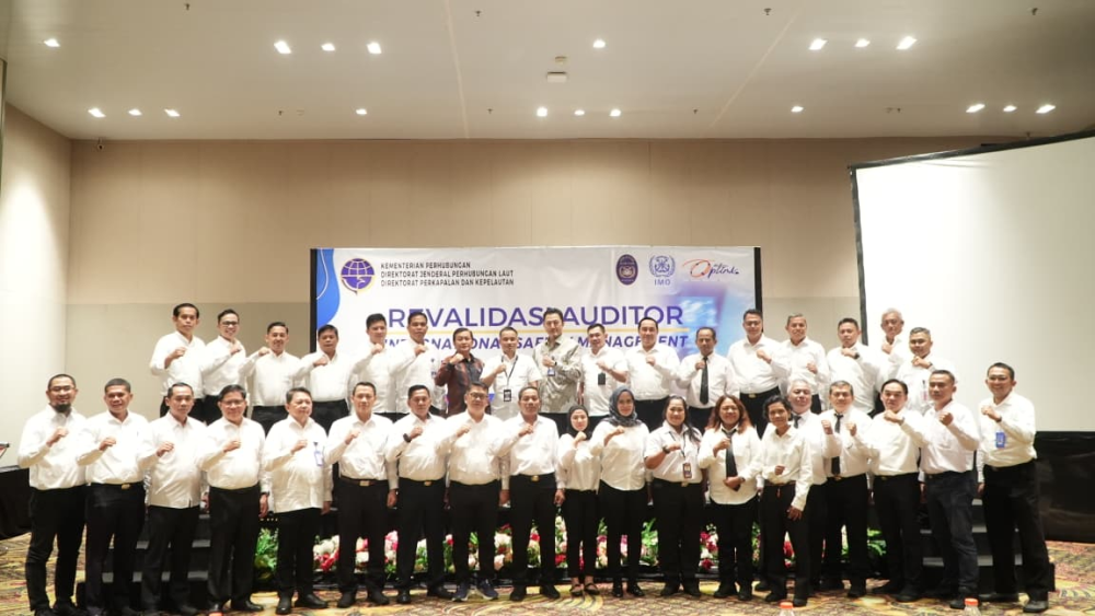 TINGKATKAN KOMPETENSI AUDITOR PADA MANAJEMEN KESELAMATAN KAPAL, KEMENHUB GELAR REVALIDASI AUDITOR ISM CODE