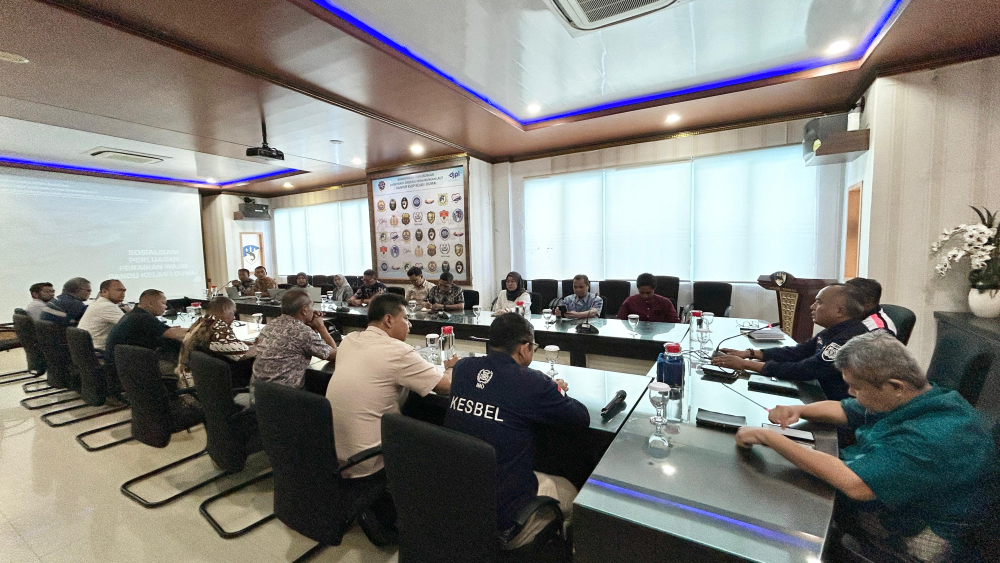 Rapat Koordinasi Usulan Perluasan Perairan Wajib Pandu Kelas I Dumai