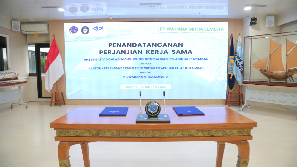 Ditjen Perhubungan Laut Gandeng PT Wahana Mitra, Perkuat Akses dan Konektivitas Pelabuhan Patimban