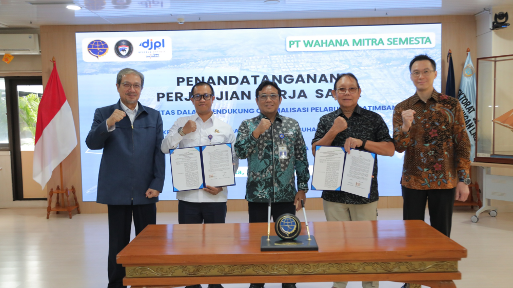 Ditjen Perhubungan Laut Gandeng PT Wahana Mitra, Perkuat Akses dan Konektivitas Pelabuhan Patimban