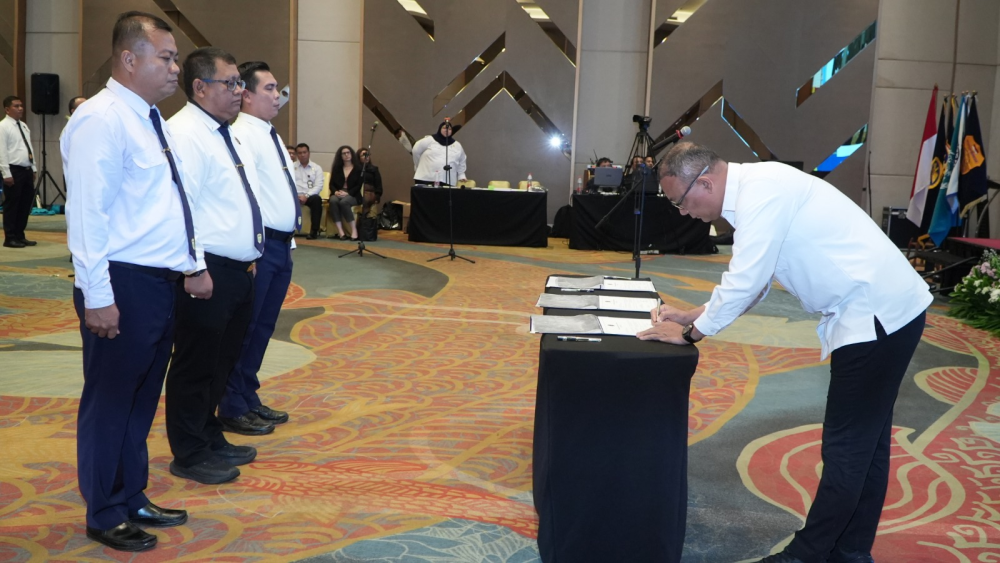 Ditjen Hubla Lantik dan Revalidasi 55 Port State Control Officer Indonesia Tahun 2026