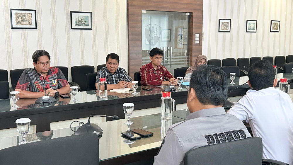 Rapat Koordinasi Peningkatan Keselamatan Kapal Penyeberangan Tradisional Pelayaran Rakyat di Sekitar Selinsing dan Mundam Kecamatan Medang Kampai Kota Dumai