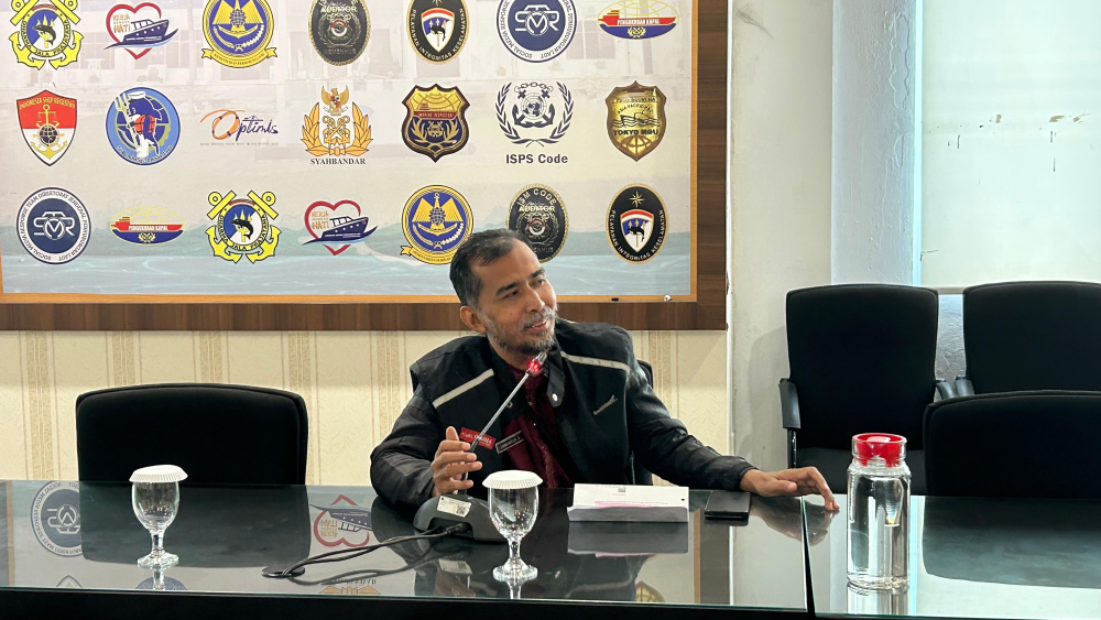 Rapat Koordinasi Peningkatan Keselamatan Kapal Penyeberangan Tradisional Pelayaran Rakyat di Sekitar Selinsing dan Mundam Kecamatan Medang Kampai Kota Dumai