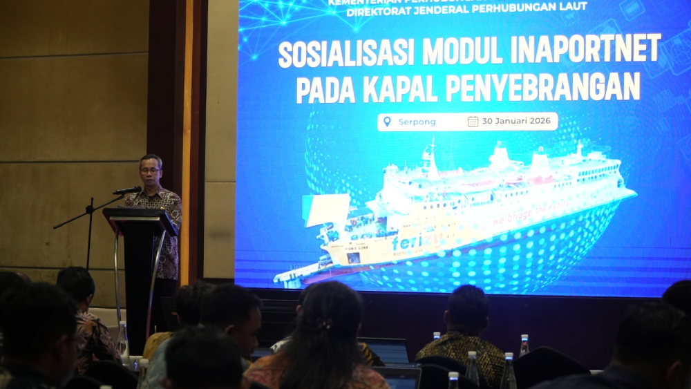 Perkuat Keseragaman dan Digitalisasi Layanan SPB, Kemenhub Sosialisasikan Modul Pelayanan Kapal Penyeberangan pada Inaportnet