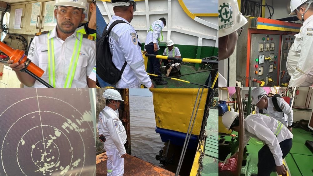 KANTOR KSOP KELAS I DUMAI MELAKSANAKAN UJI KELAIKLAUTAN KAPAL PENYEBERANGAN ANTAR PULAU RUTE DUMAI-RUPAT DALAM RANGKA PERSIAPAN ANGKUTAN LEBARAN TAHUN 2026