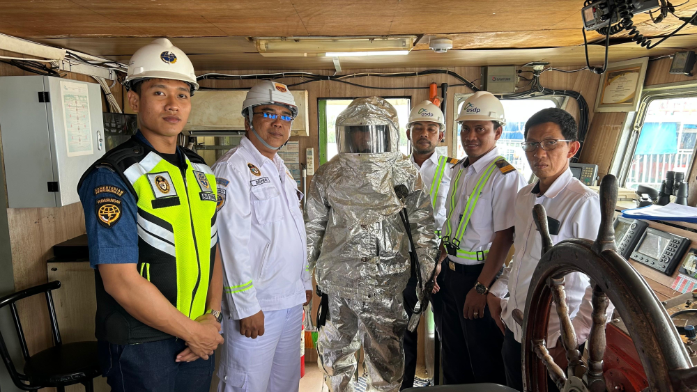 KANTOR KSOP KELAS I DUMAI MELAKSANAKAN UJI KELAIKLAUTAN KAPAL PENYEBERANGAN ANTAR PULAU RUTE DUMAI-RUPAT DALAM RANGKA PERSIAPAN ANGKUTAN LEBARAN TAHUN 2026