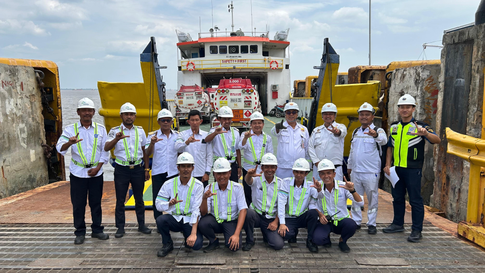 KANTOR KSOP KELAS I DUMAI MELAKSANAKAN UJI KELAIKLAUTAN KAPAL PENYEBERANGAN ANTAR PULAU RUTE DUMAI-RUPAT DALAM RANGKA PERSIAPAN ANGKUTAN LEBARAN TAHUN 2026