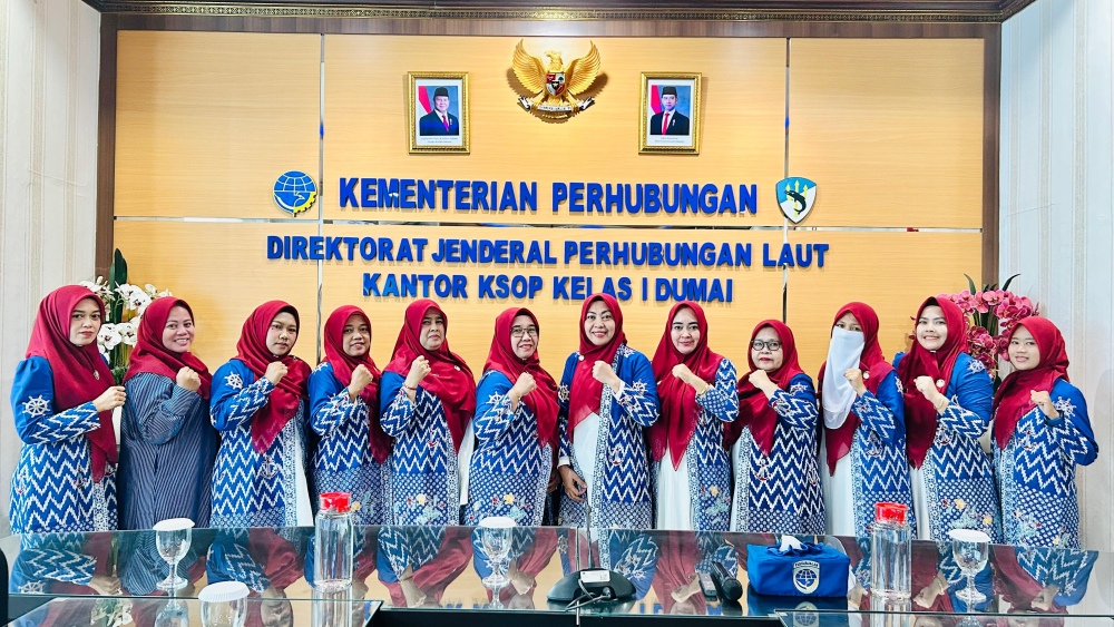 DWP Kantor KSOP Kelas I Dumai mengikuti Kegiatan Webinar Kesehatan yang diadakan oleh Dharma Wanita Persatuan Kementerian Perhubungan bersama Balai Kesetahan Kerja Pelayaran (BKKP)