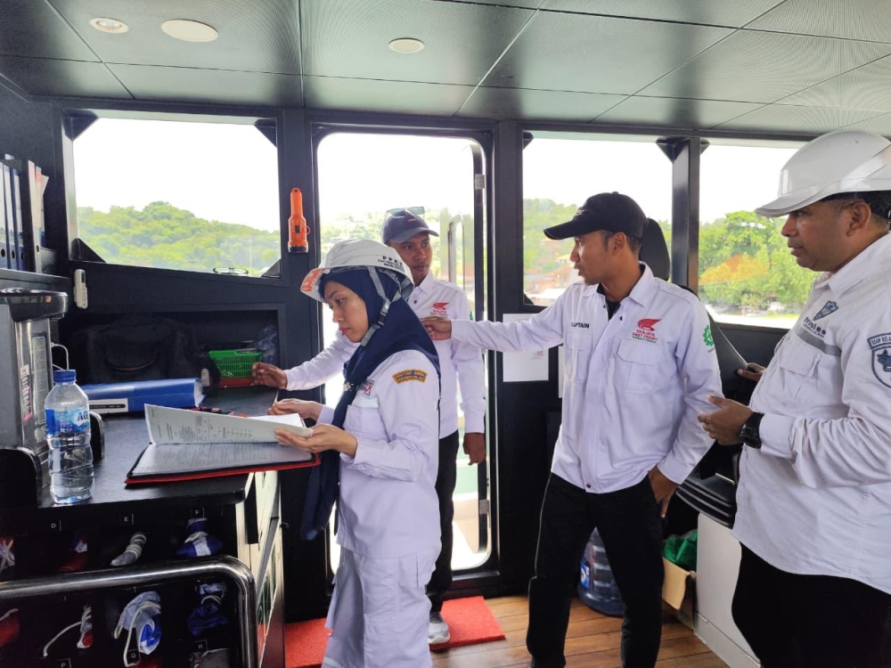 Pastikan Keselamatan Pelayaran di Bali, Kemenhub Lakukan Uji Petik Kelaiklautan Kapal Penumpang&nbsp;