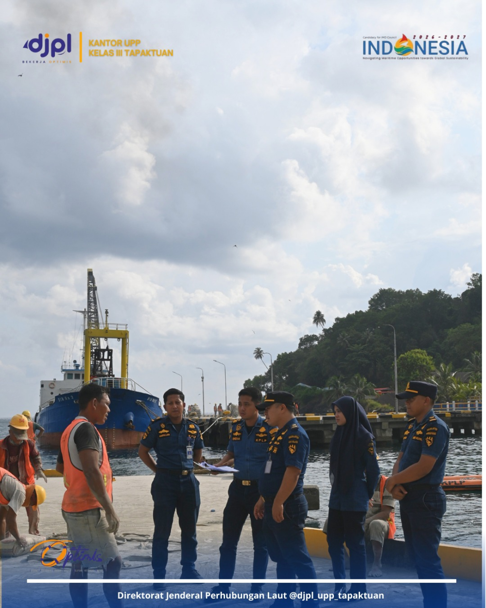 Pengawasan Giat Bongkar Muat Kantor UPP Kelas III Tapaktuan