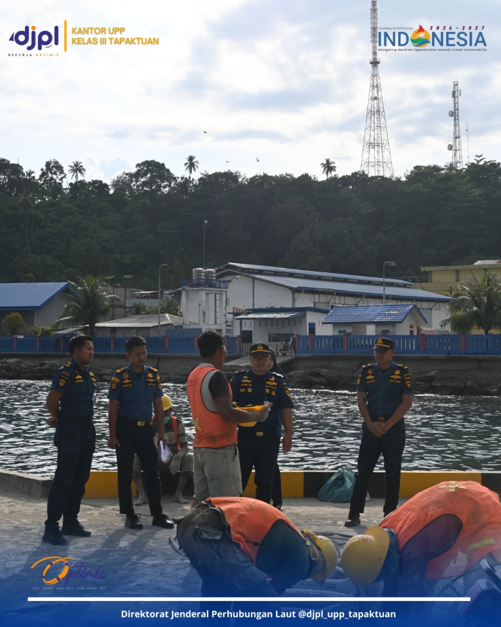 Pengawasan Giat Bongkar Muat Kantor UPP Kelas III Tapaktuan