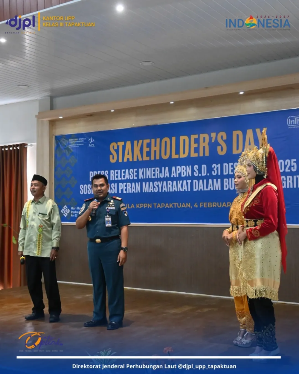 Piagam Penghargaan Satker Peringkat Pertama