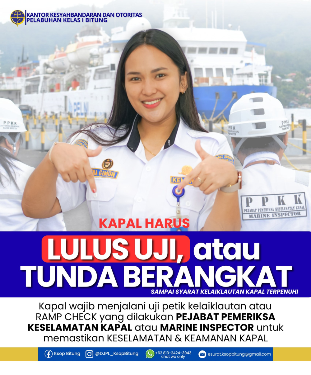 KESELAMATAN NOMOR SATU!
