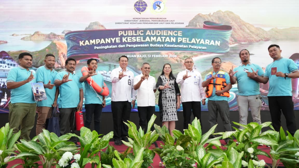 Kampanye Keselamatan Pelayaran di Labuan Bajo, Perkuat Budaya Keselamatan Maritim