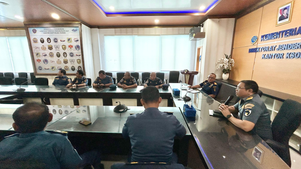 Rapat Koordinasi dan Sosialisasi  Standar Operasional Prosedur   di Wilayah Kerja Kantor KSOP Kelas I Dumai