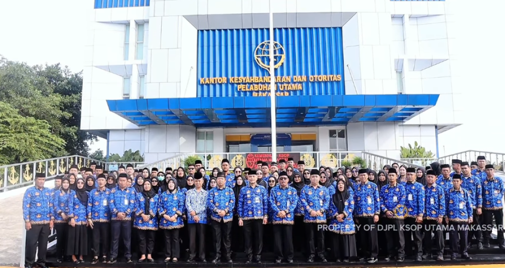 Momentum HUT ke-54 KORPRI, ASN KSOP Utama Makassar Kokohkan Komitmen Pengabdian