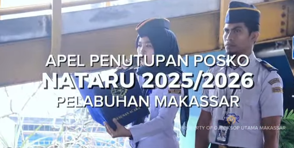 Penutupan Posko Nataru 2025/2026 Pelabuhan Makassar
