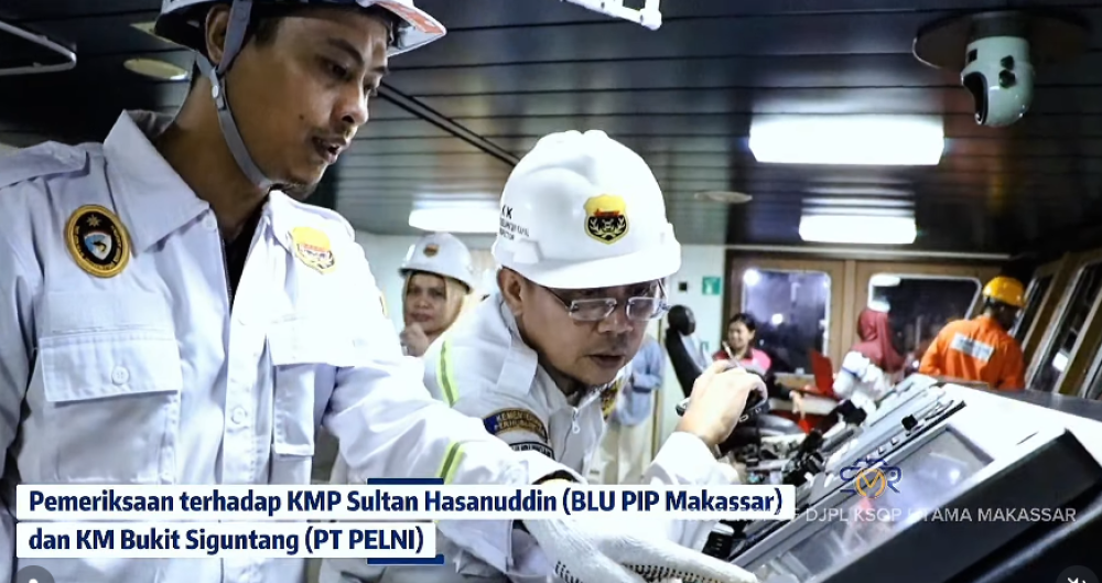 Uji Petik Angkutan Lebaran Tahun 2026 di wilayah kerja Pelabuhan Makassar
