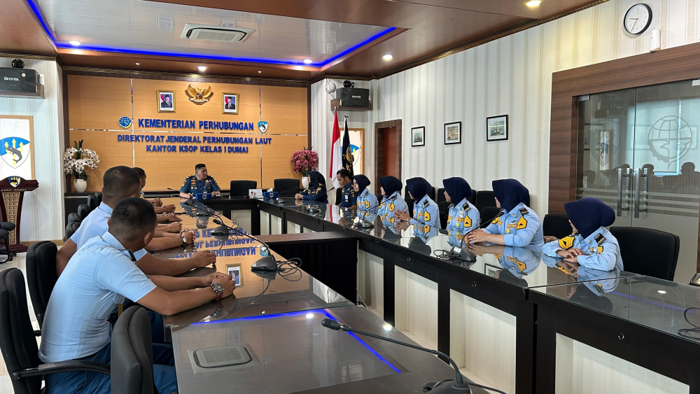 Kegiatan Pelepasan Taruna dan Taruni dari Akademi Maritim Indonesia (AMI) Medan untuk melanjutkan Praktek Darat ke perusahaan-perusahaan yang ada di Dumai