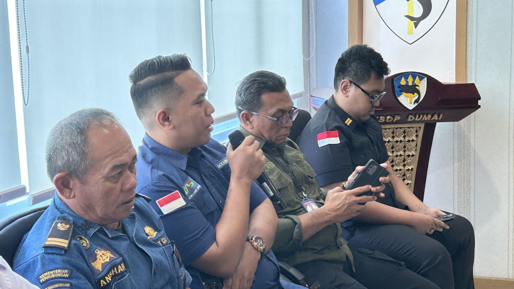 Rapat Rencana Persiapan Posko Angkutan Laut Lebaran Tahun 2026 Pelabuhan Dumai.