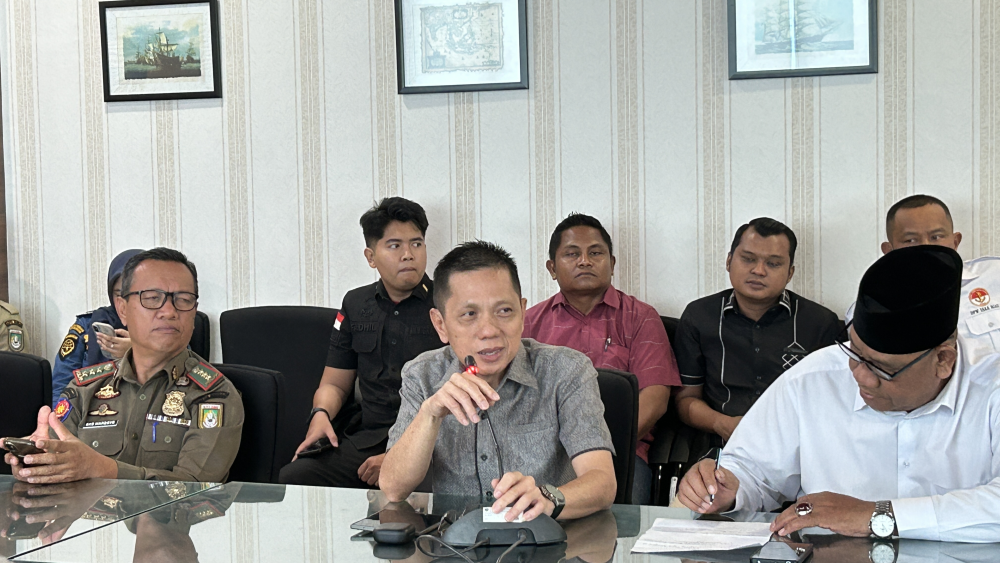Rapat Rencana Persiapan Posko Angkutan Laut Lebaran Tahun 2026 Pelabuhan Dumai.