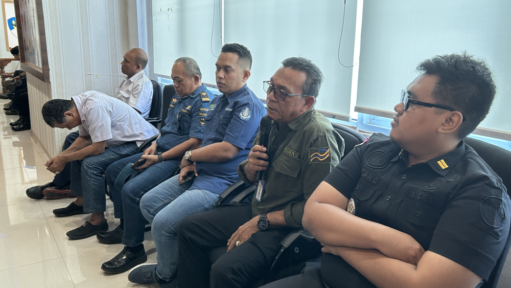 Rapat Rencana Persiapan Posko Angkutan Laut Lebaran Tahun 2026 Pelabuhan Dumai.