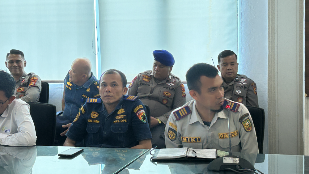 Rapat Rencana Persiapan Posko Angkutan Laut Lebaran Tahun 2026 Pelabuhan Dumai.