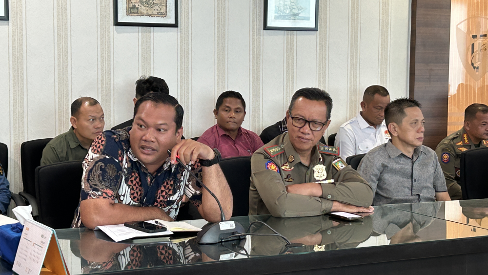 Rapat Rencana Persiapan Posko Angkutan Laut Lebaran Tahun 2026 Pelabuhan Dumai.